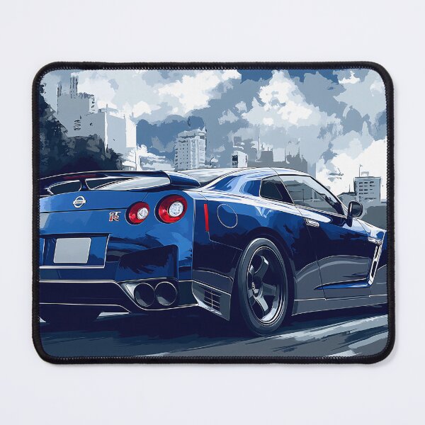 Item preview, Blue Thunder – Nissan GT-R V-Spec R35 Pop Art IX designed and sold by AutoPopStudio.