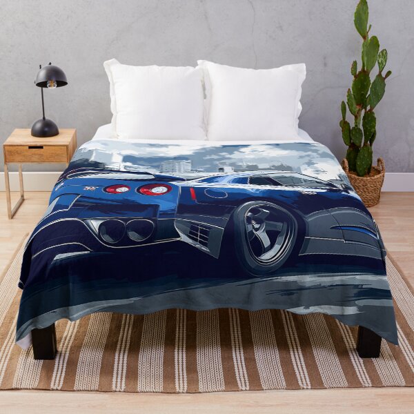 Item preview, Blue Thunder – Nissan GT-R V-Spec R35 Pop Art IX designed and sold by AutoPopStudio.