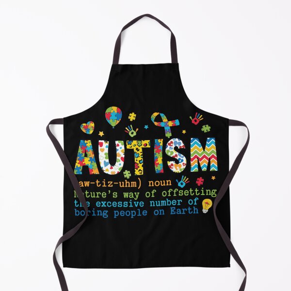 Item preview, Unboring Autism: Nature's Offset Tee designed and sold by DarylWelsh2024.