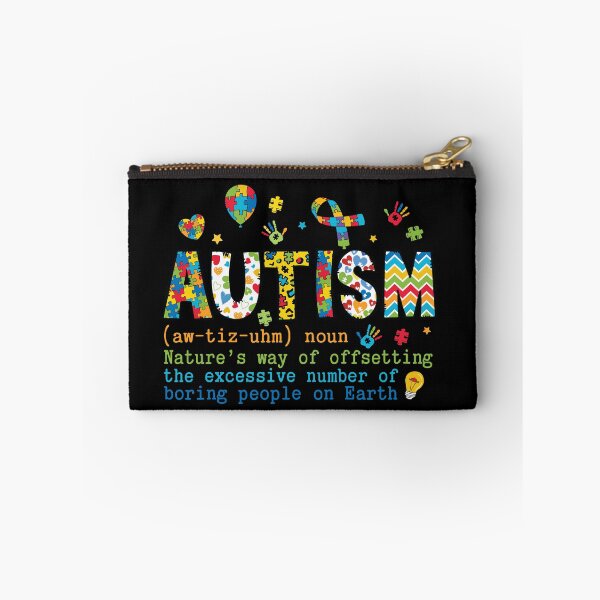 Item preview, Unboring Autism: Nature's Offset Tee designed and sold by DarylWelsh2024.