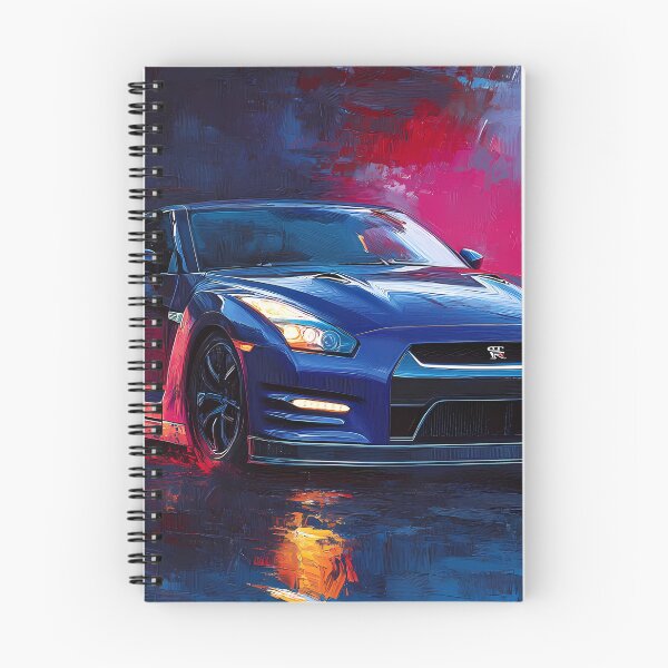 Item preview, Blue Thunder – Nissan GT-R V-Spec R35 Pop Art X designed and sold by AutoPopStudio.