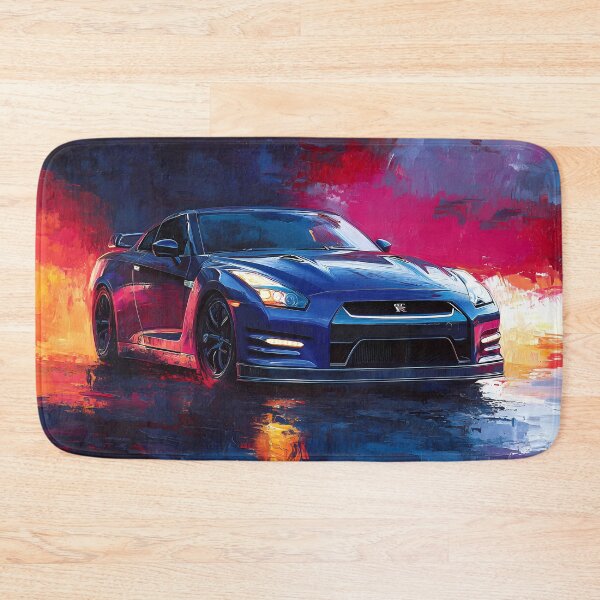 Item preview, Blue Thunder – Nissan GT-R V-Spec R35 Pop Art X designed and sold by AutoPopStudio.