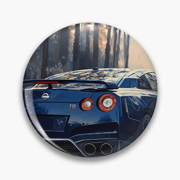 Artikelvorschau, Mitternachtspuls – Nissan GT-R V-Spec R35 Pop Art entworfen und verkauft von AutoPopStudio.