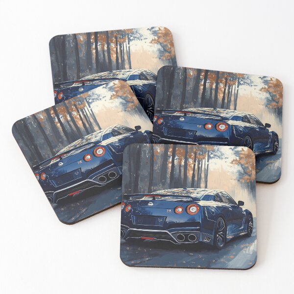 Item preview, Midnight Pulse – Nissan GT-R V-Spec R35 Pop Art designed and sold by AutoPopStudio.
