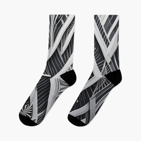 Item preview, Elegance in Monochrome: A Symmetrical Art Deco Masterpiece designed and sold by Artisfunforme.