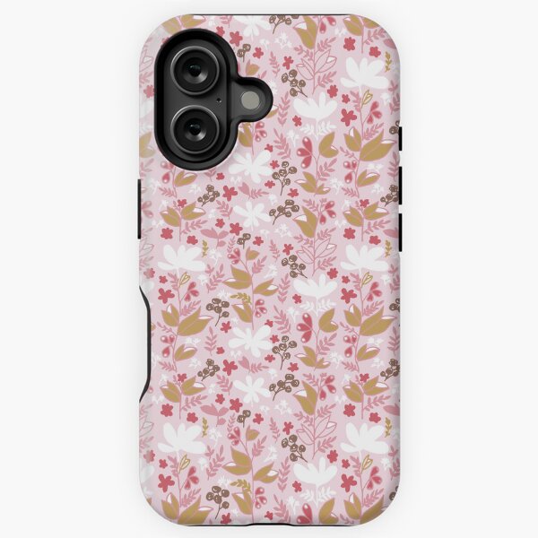 Item preview, Whimsical Ditsy Floral in Light Pink designed and sold by Butterfly & Daisy Design Studio.