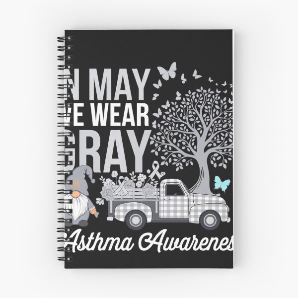 Item preview, In May We Wear Gray Asthma Awareness  designed and sold by MarthaMarquez1.