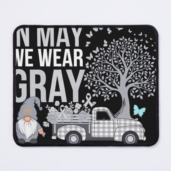 Item preview, In May We Wear Gray Asthma Awareness designed and sold by MarthaMarquez1.