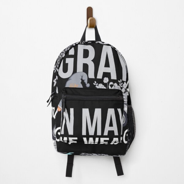 Item preview, In May We Wear Gray Asthma Awareness designed and sold by MarthaMarquez1.