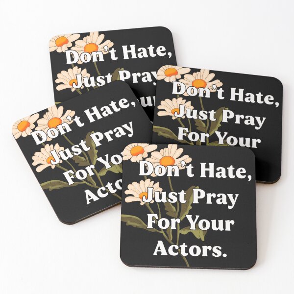 Item preview, Pray for your Actors.  designed and sold by HappyRandomArt.