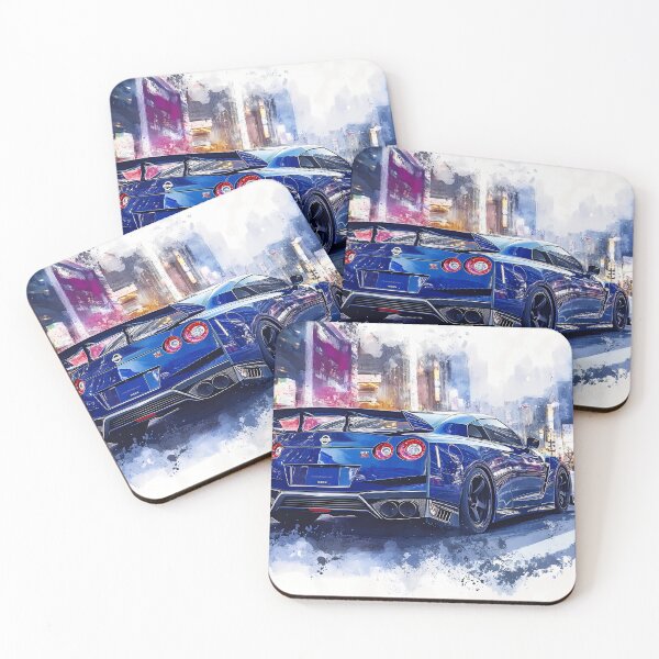 Item preview, Midnight Pulse – Nissan GT-R V-Spec R35 Pop Art VII designed and sold by AutoPopStudio.
