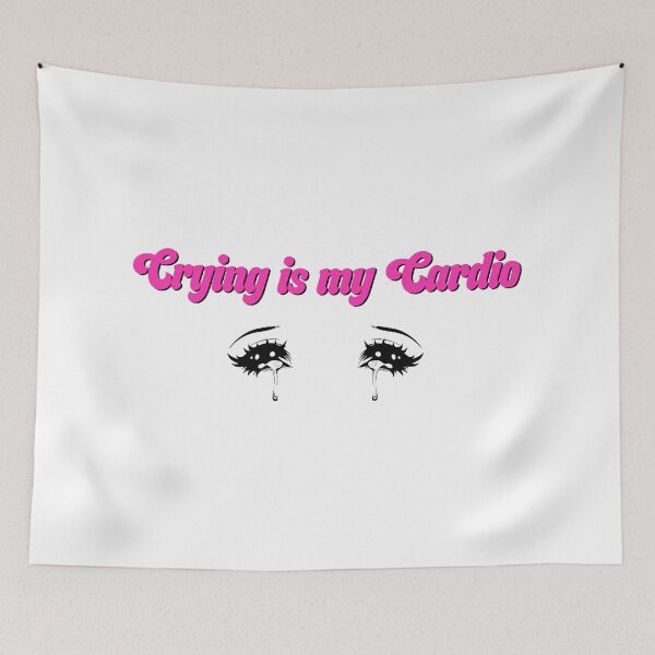 Item preview, Crying is my Cardio designed and sold by R-A Designs.