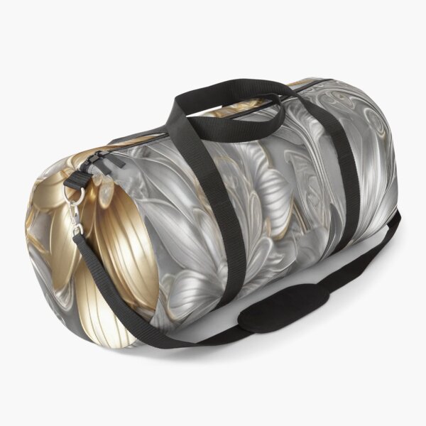 Item preview, Gilded Blossoms: A Translucent Dance of Florals and Metallic Splendor designed and sold by Artisfunforme.
