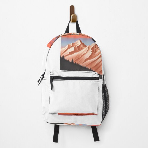 Item preview, Serene Mountain Range Sunset designed and sold by I Dress In Digital (I DID).