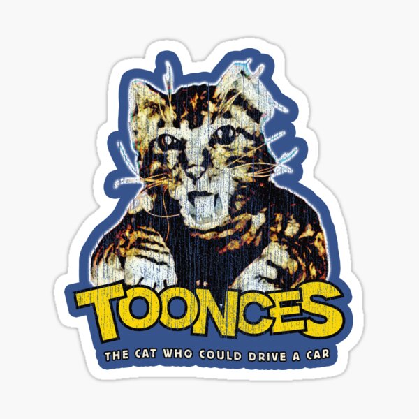 Artikel-Vorschau von TOONCES /// Die Katze, die Auto fahren konnte, designt und verkauft von Scaryzz.