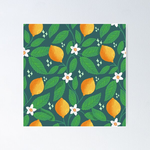 Aperçu de l'œuvre  Citrons de Toscane créée et vendue par WienerMadlDesign.