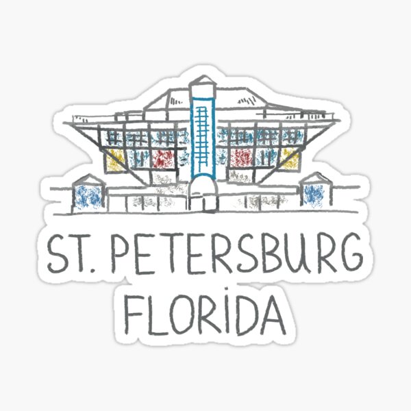 Aperçu de l'œuvre Souvenir de Saint-Pétersbourg, Floride, États-Unis, pour touristes créée et vendue par MichaeIRellov.