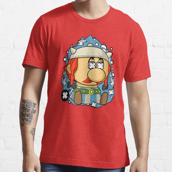 Aperçu de l'œuvre Style artistique chibi Obélix | Cadeau kawaii Astérix et Obélix créée et vendue par mafiatees-intl.