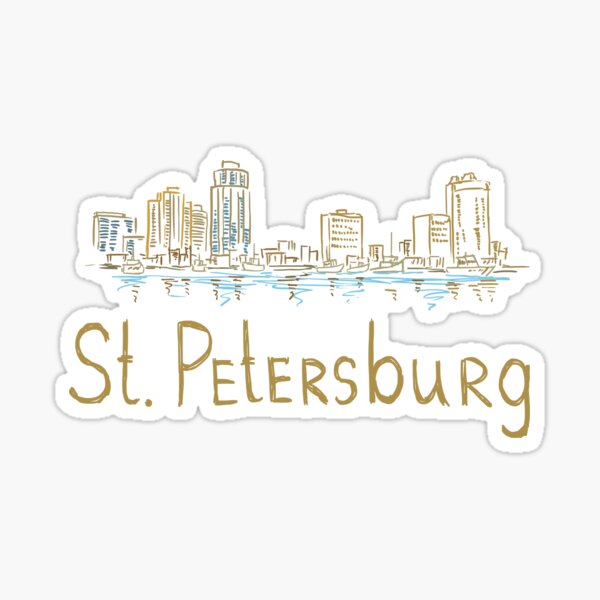 Aperçu de l'œuvre Souvenir de Saint-Pétersbourg, Floride, États-Unis, pour touristes créée et vendue par MichaeIRellov.