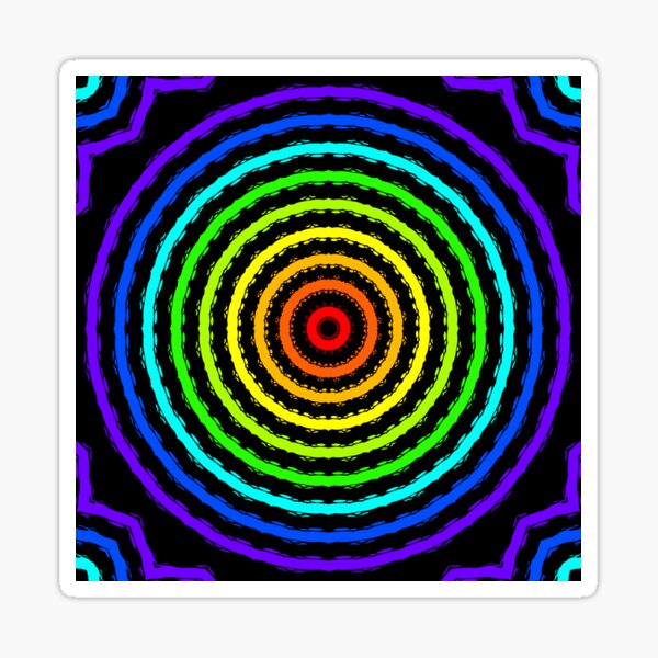 Aperçu de l'œuvre Cercle de couleur violet créée et vendue par LindenmannArts.