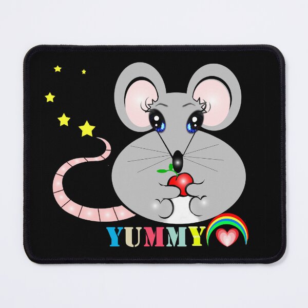 Item preview, Greedy Rat eating an apple  designed and sold by Shirley cute art .