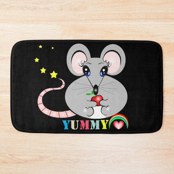 Item preview, Greedy Rat eating an apple  designed and sold by Shirley cute art .