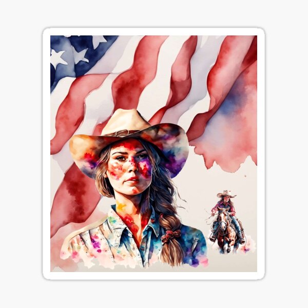 Aperçu de l'œuvre Cowgirls USA créée et vendue par Jessielee72.