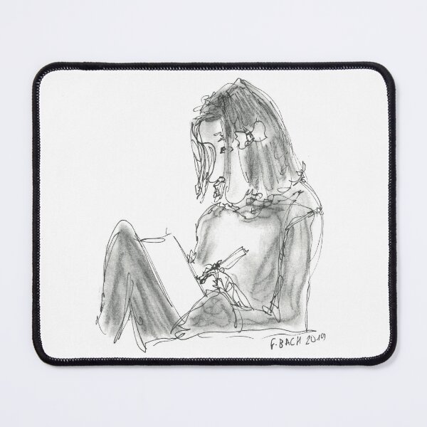 Item preview, Little girl drawing designed and sold by FredericBach.