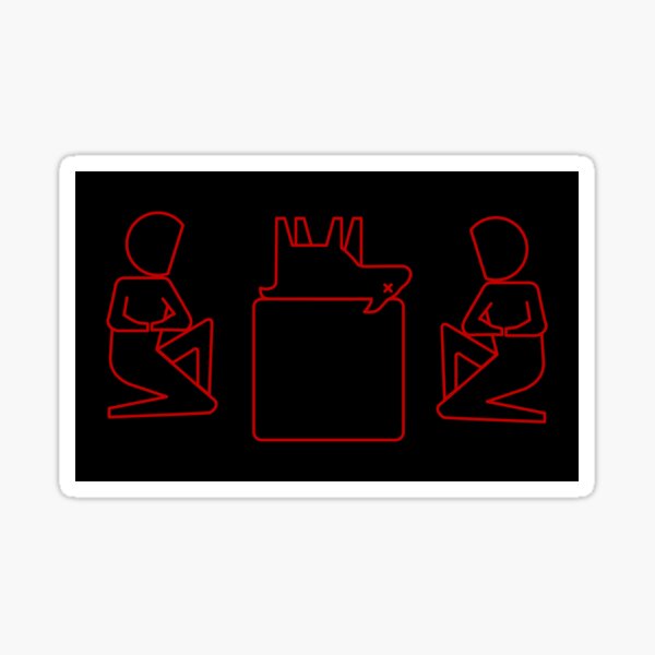 Aperçu de l'œuvre Dessin au trait de la chèvre sacrificielle créée et vendue par CampoShop.