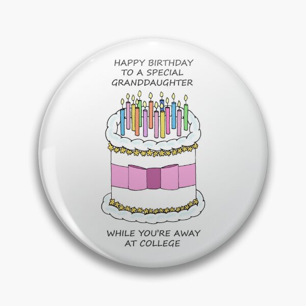 Item preview, Happy Birthday Granddaughter Away at College designed and sold by KateTaylor.