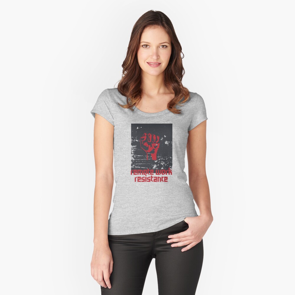 Item preview, Fitted Scoop T-Shirt designed and sold by yourgeekside.