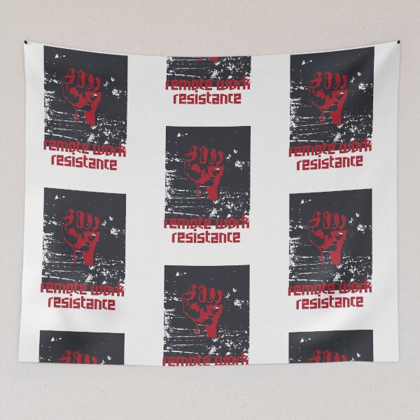 Item preview, remote work resistance designed and sold by yourgeekside.