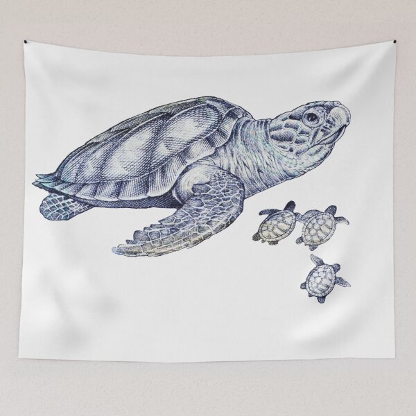 Item preview, Sea Turtles designed and sold by Laura Lise Wong.
