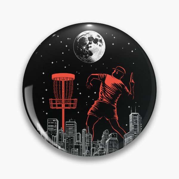 Item preview, Disc Golf Player Moonshot Funny Urban City Moon Stars designed and sold by GrandeDuc.