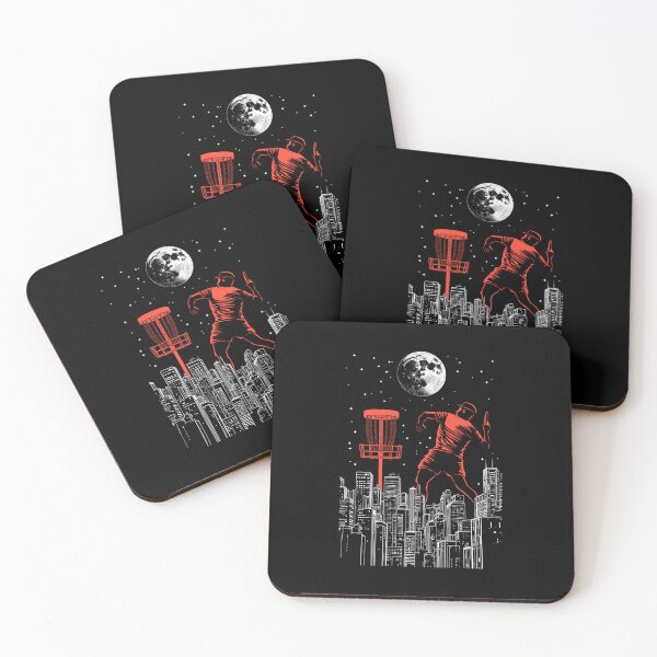 Item preview, Disc Golf Player Moonshot Funny Urban City Moon Stars designed and sold by GrandeDuc.