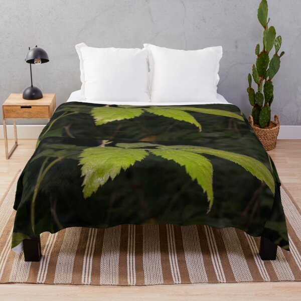Item preview, Beautiful wet green leaf wallpaper perfect for Nature Lovers. designed and sold by Yusuf-Design.