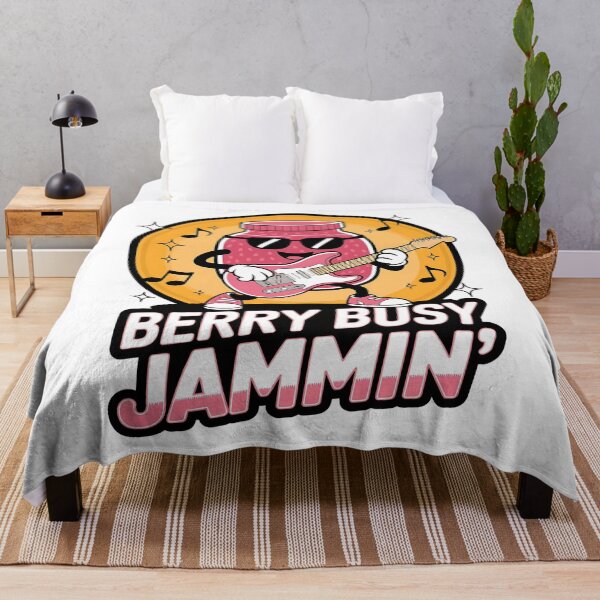Item preview, Strawberry jammin' - Rockin jammin' - Just jammin' - Strawberry jam jammin' - Rockin jam jammin' designed and sold by JansenGS.