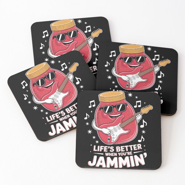 Item preview, Strawberry jammin' - Rockin jammin' - Just jammin' - Strawberry jam jammin' - Rockin jam jammin' designed and sold by JansenGS.