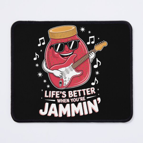 Item preview, Strawberry jammin' - Rockin jammin' - Just jammin' - Strawberry jam jammin' - Rockin jam jammin' designed and sold by JansenGS.