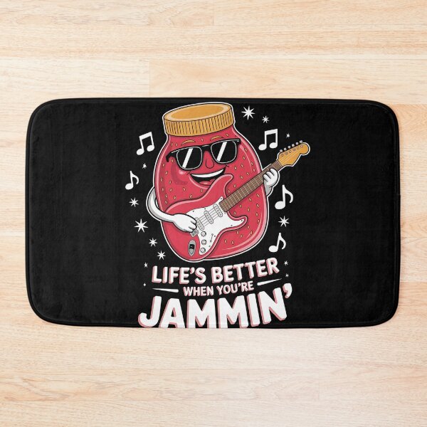 Item preview, Strawberry jammin' - Rockin jammin' - Just jammin' - Strawberry jam jammin' - Rockin jam jammin' designed and sold by JansenGS.