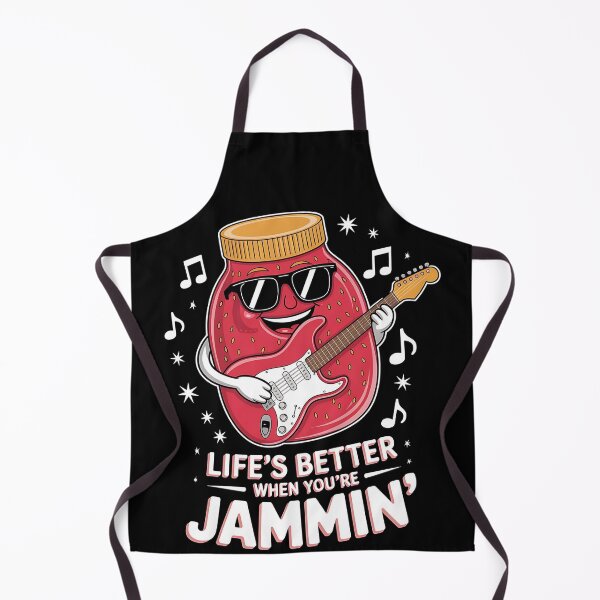 Item preview, Strawberry jammin' - Rockin jammin' - Just jammin' - Strawberry jam jammin' - Rockin jam jammin' designed and sold by JansenGS.