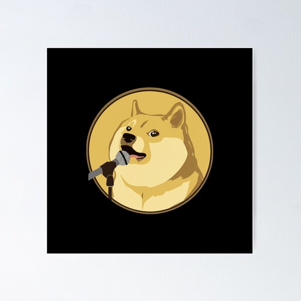 Artikel-Vorschau von Der Krypto-Sänger Doge, designt und verkauft von zzz888.