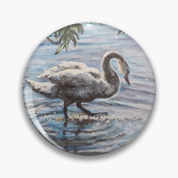 Item preview, Time to reflect and dream - Beautiful white swan designed and sold by LittleLiz.