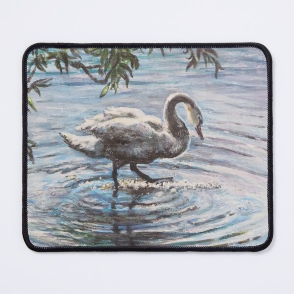 Item preview, Time to reflect and dream - Beautiful white swan designed and sold by LittleLiz.