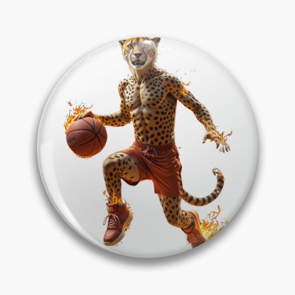 Item preview, Cheetah plays basketball designed and sold by HorizonStores.