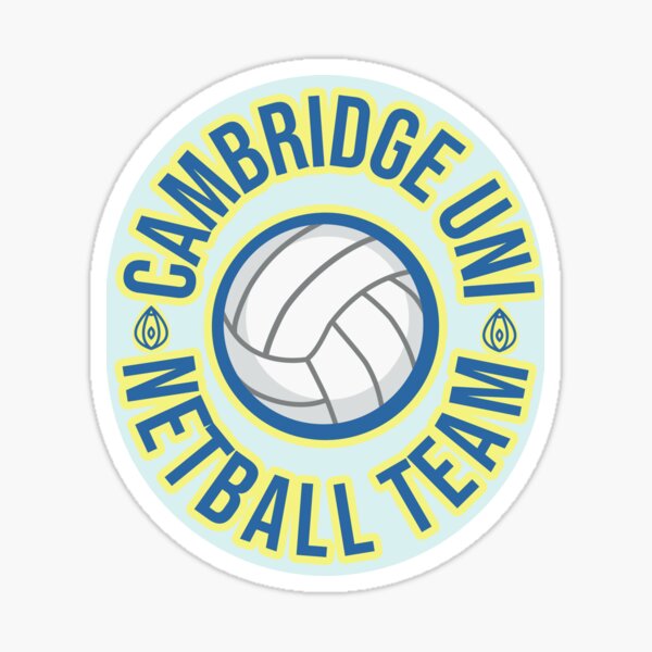 Aperçu de l'œuvre Équipe de netball de l'université de Cambridge - Grande créée et vendue par ClanRaeDesign.