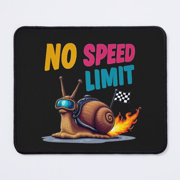 Item preview, Speedy Snail Racing - No Speed Limit designed and sold by latelierdechris.