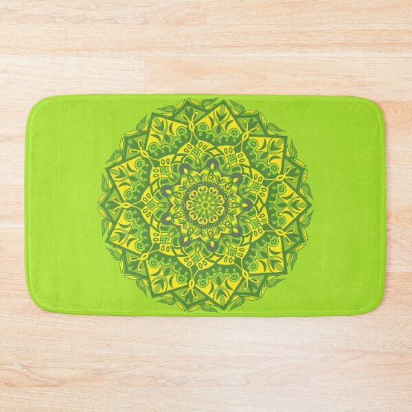 Item preview, Mandala green flower designed and sold by Korarat.