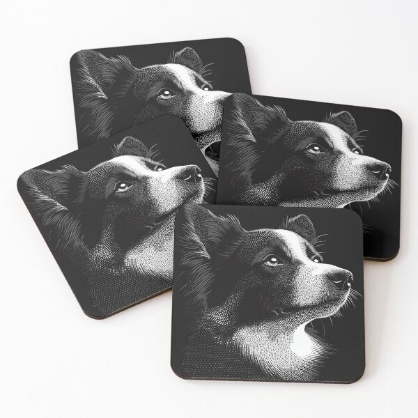 Item preview,  Abstract image black & white - dog designed and sold by Richenda.