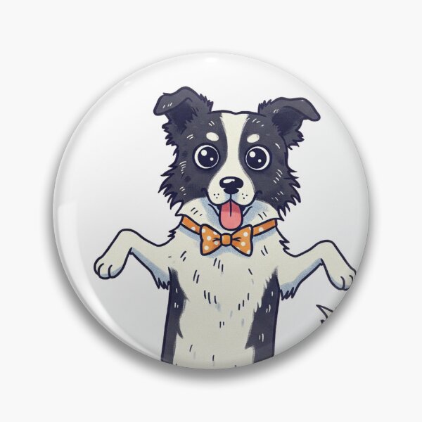 Item preview, The Border Collie's Bow Tie Biscotte designed and sold by Memetitation.